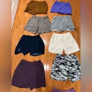 LULU Lemon Men’s shorts LARGE $30 PER PAIR